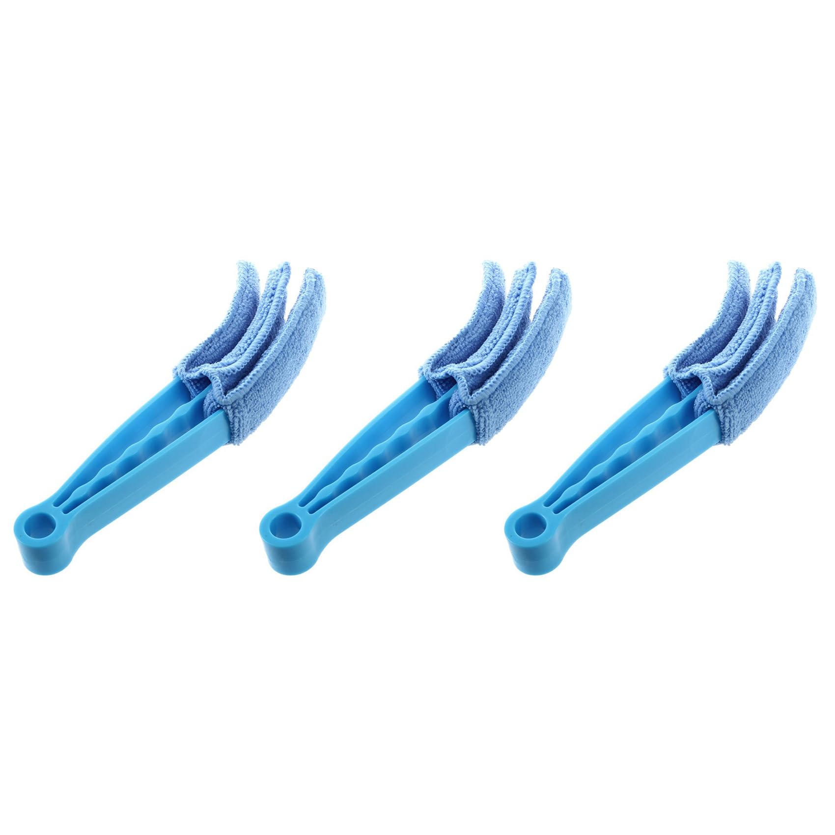 Hndhbfgrt 3X Minifibre Triple Blind Cleaner Mitt Venetian Slats Blinds Duster
