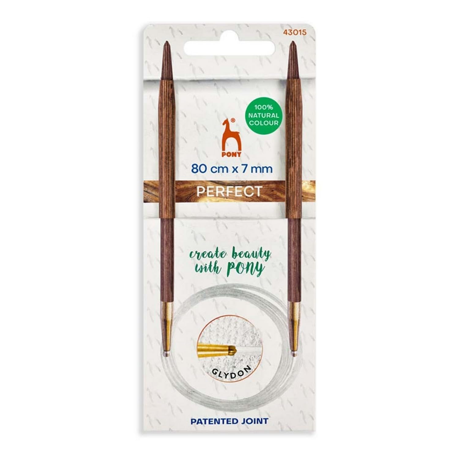 Pony Perfect Circular Knitting Needles 80cm 7.00mm 1pc