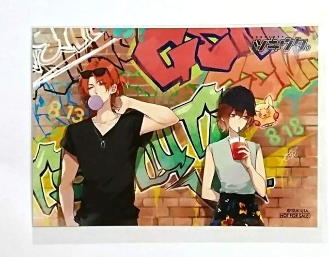 Amazon 特典 ツキウタ 8月組 ブロマイド アニメイト 埼玉 ツキプロ応援ミニフェア 葉月陽 元宮祭莉 プロセラ ツキプロ 陽 まつり アイドル 芸能人グッズ 通販