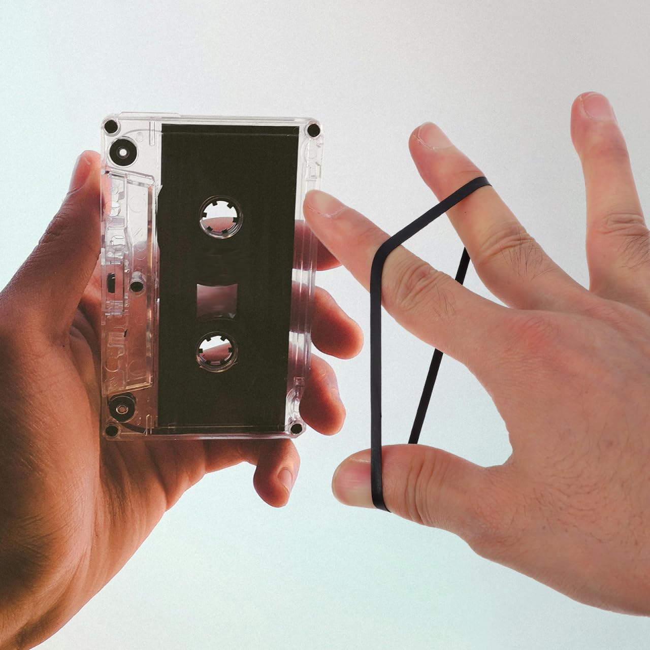 Besportble 50 StüCk Universal Gummiriemen FüR Kassettenrekorder Antriebsriemen Ersatz FüR Recorder Kassettendeck Reparatur ZubehöR 5.31In LäNge