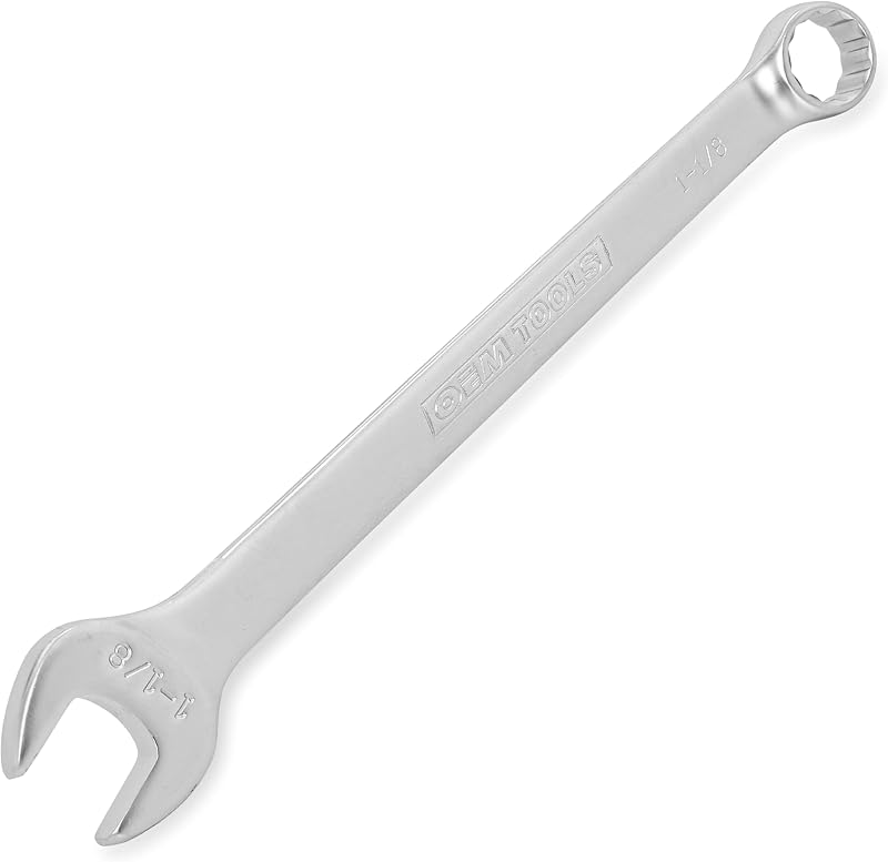 Chave combinada SAE OEMTOOLS 22044 de 1-1/8 pol (28,6 mm) em aço-liga, 45,7 cm