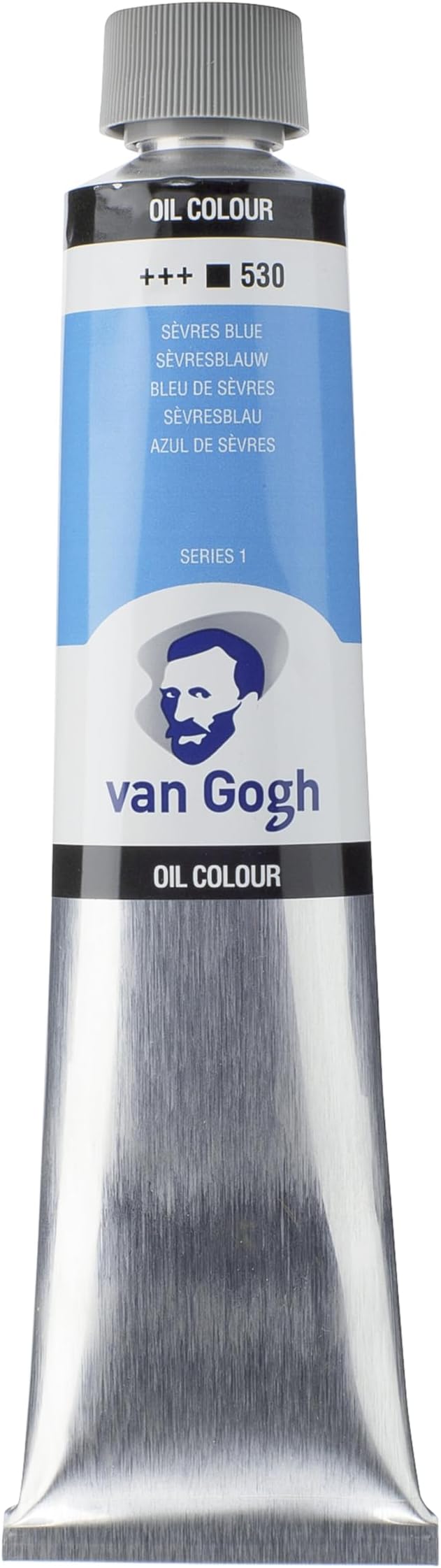 Oil Color Paint, 200ml Tube, Sevres Blue 530