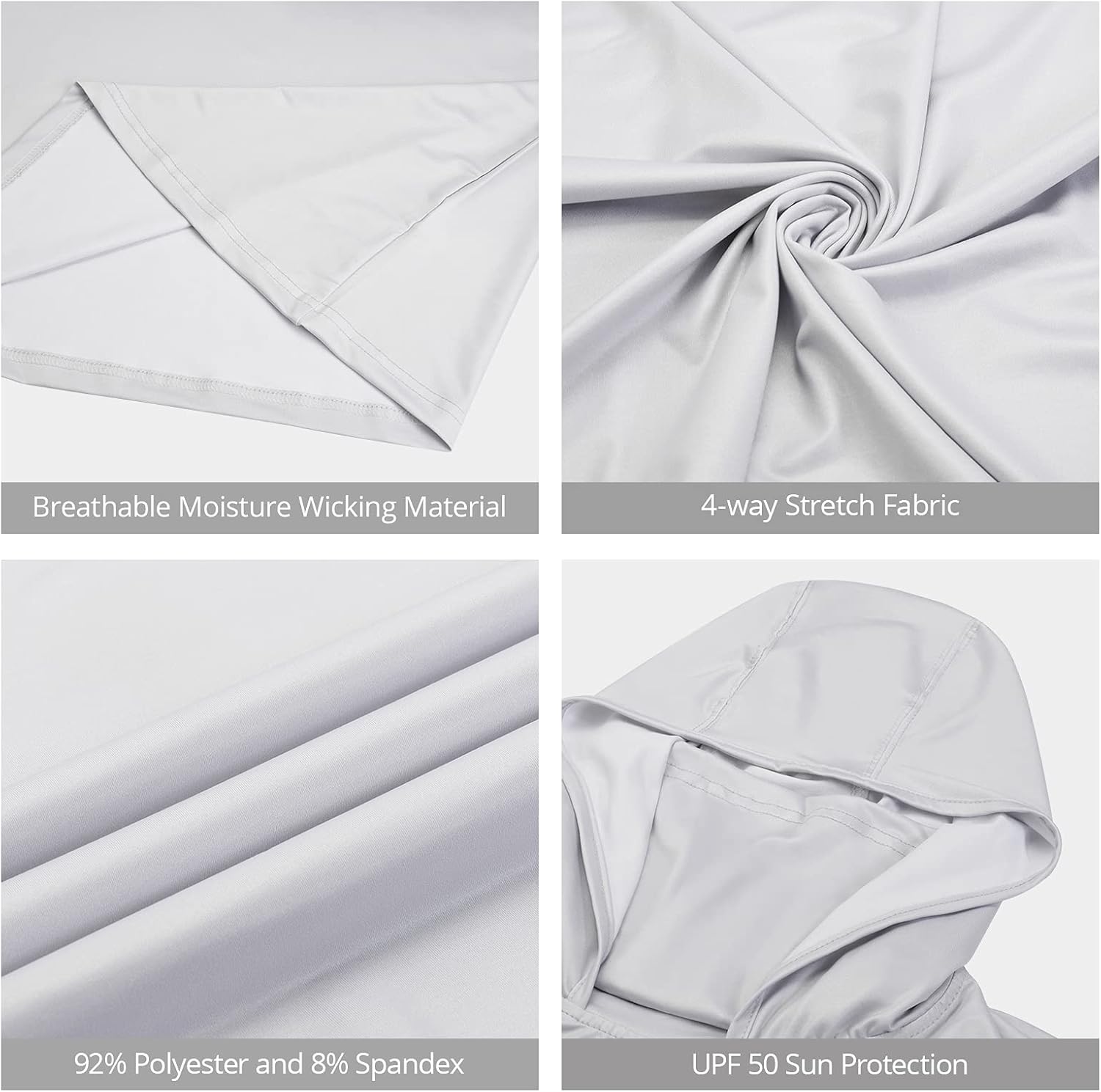 KastKing Men's Hoodie Shirt UPF 50 Long Sleeve Fishing Shirt UV Protection Shirt - Image 6