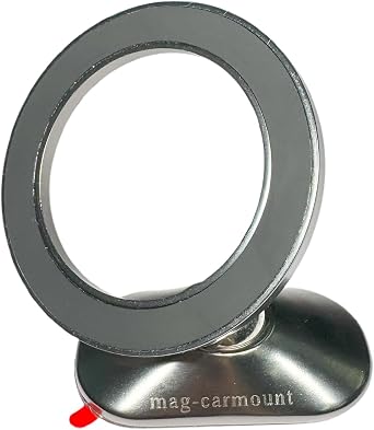 لوحة القيادة MagSafe Car Mount 24 مغناطيس قوي حامل مغناطيسي للهاتف 2.0 360 RotationCarmount حامل مغناطيسي للسيارة لهاتف iPhone 15 Pro Max 14 13 12 Plus Mini ملحقات السيارة MagSafe Dash Mount