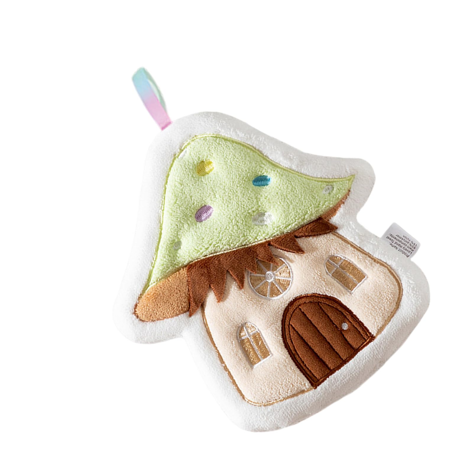 HDOYTXXM Absorbent Corals Fleece Kitchen Towel Fun Mushroom Shape Handkerchief Wipe Rag Cloth Quickly Dry and Easy Hanging Cartoon Design Towel