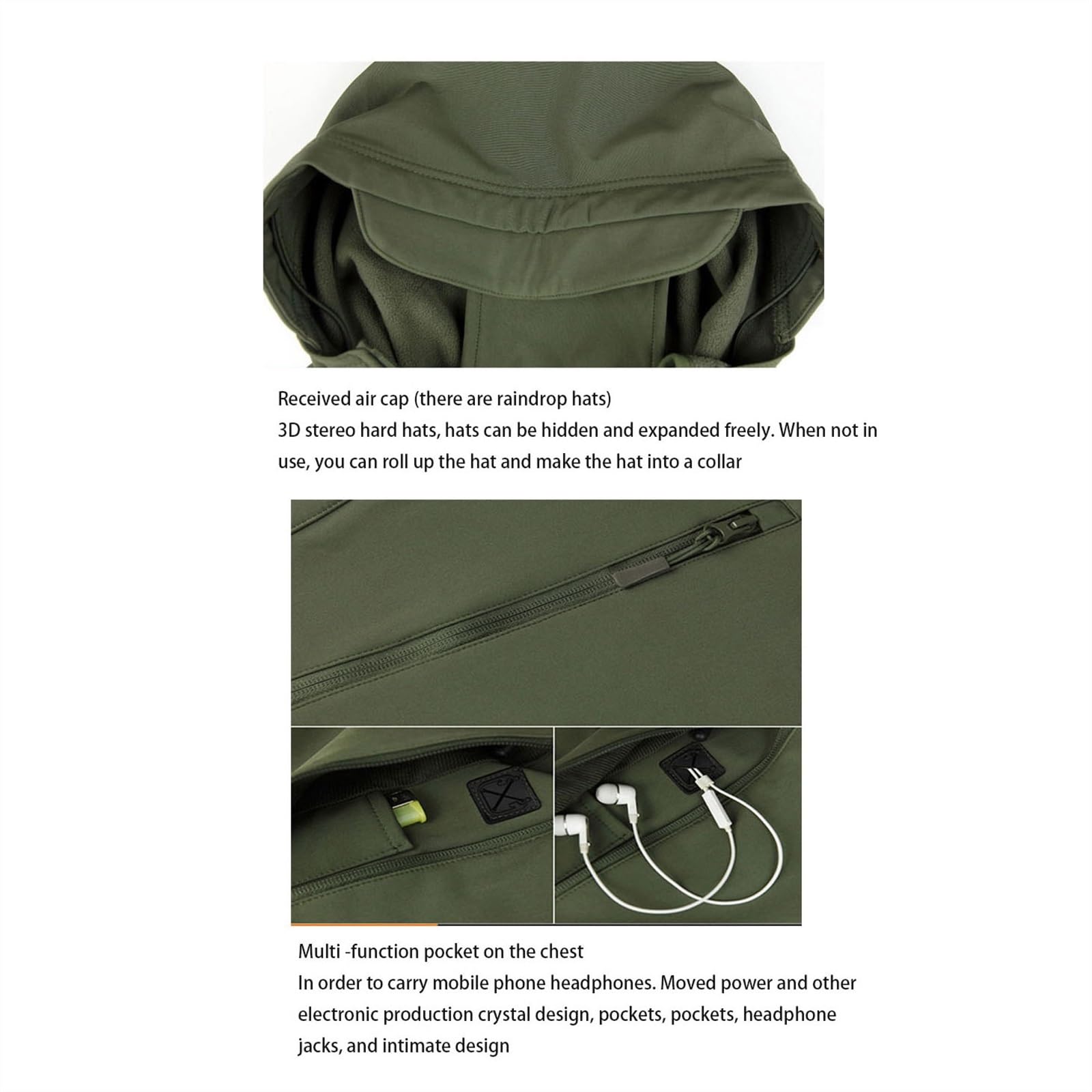 Combinaisons De Ski D'hiver Pour Hommes, Combinaisons De Ski À Capuche Chaudes D'hiver Pour Hommes, Ensemble Veste Et Pantalon Avec Brassard Et Ceinture, Vêtements D'alpinisme Mode