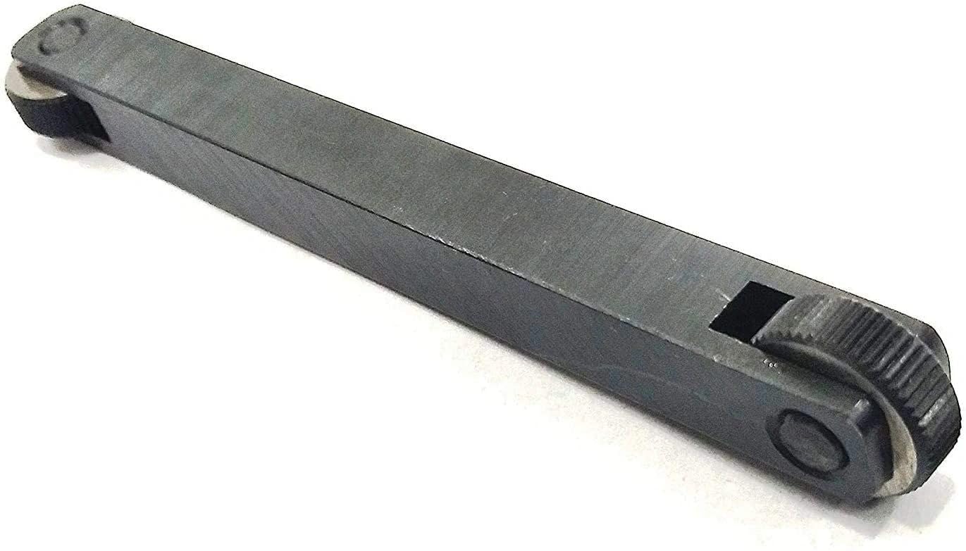 Double End Knurling Tool Holder Straight Linear Pattern Lathe Tool 1/2 Shank