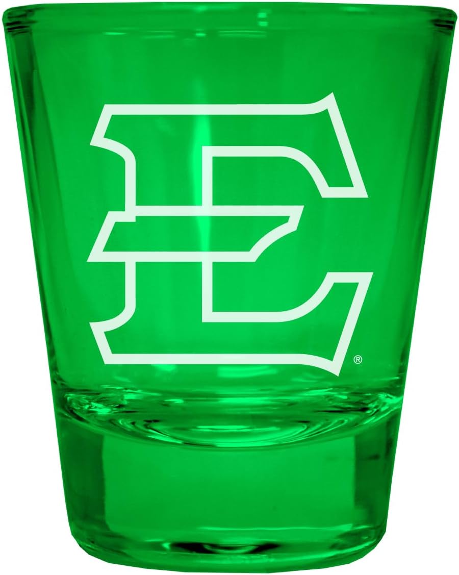 Vaso Tequilero Grabado East Tennessee State University 2 oz - Pack de 2