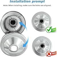 Vista 8 de Convertidor de par de embrague de polea de controlador con correa para Go Kart/Mini Bike de 30 Series 2-7HP, para orificio máximo de 3/4" de par
