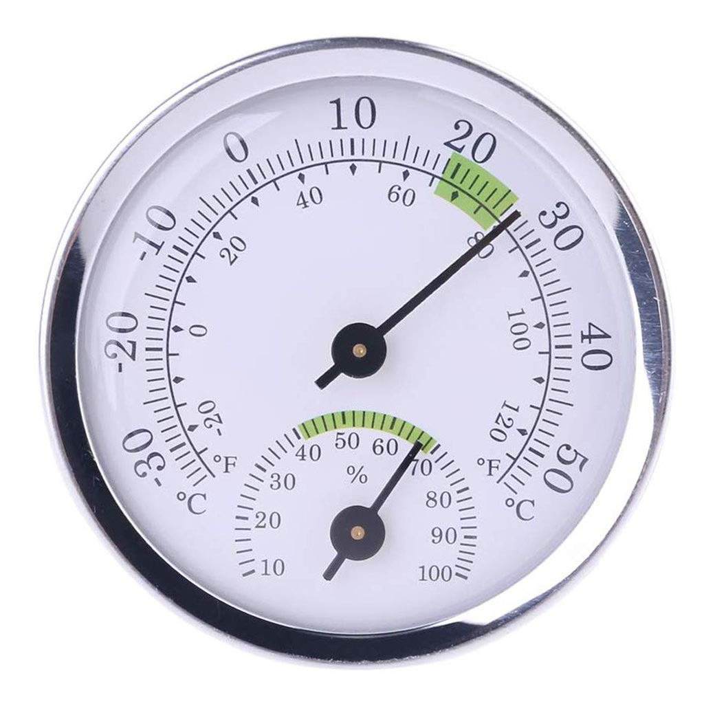 Termometr pokojowy, mini higrometr, mechaniczny, domowy higrometr (58 mm)