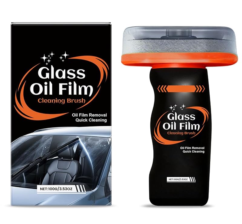Removedor de película oleosa para vidro automotivo Snlrntin com placa reutilizável, espuma 100 g