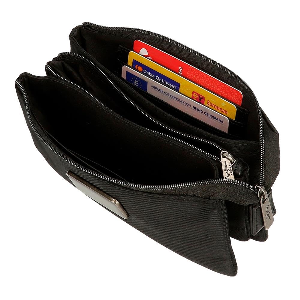 Pepe Jeans Christine, kosmetyczka, listonoszki, organizowanie, różne przegrody, wykonane z poliestru i imitacji skóry. Od Joumma Bags