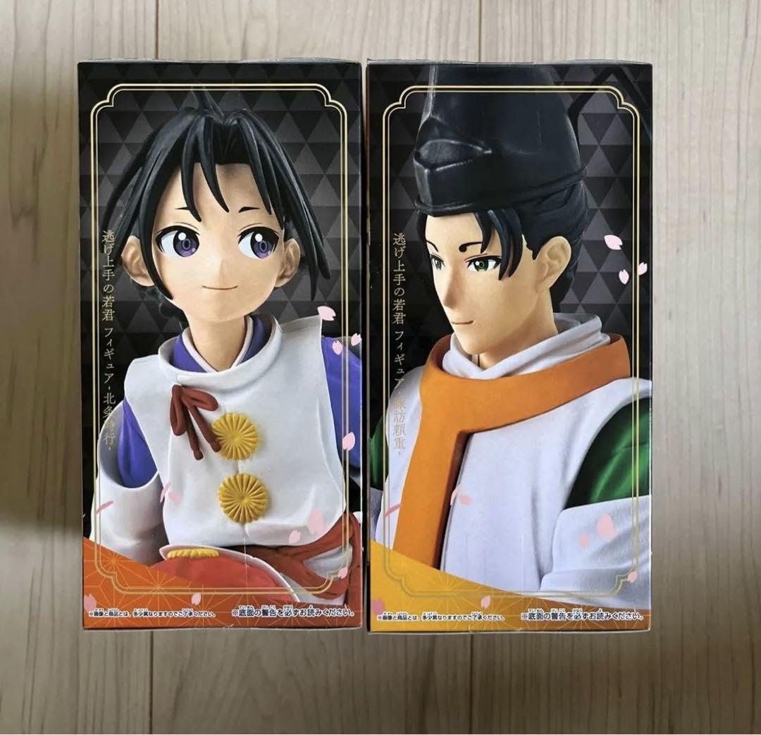 Amazon.co.jp: 逃げ上手の若君 フィギュア 北条時行＆諏訪頼重 2個