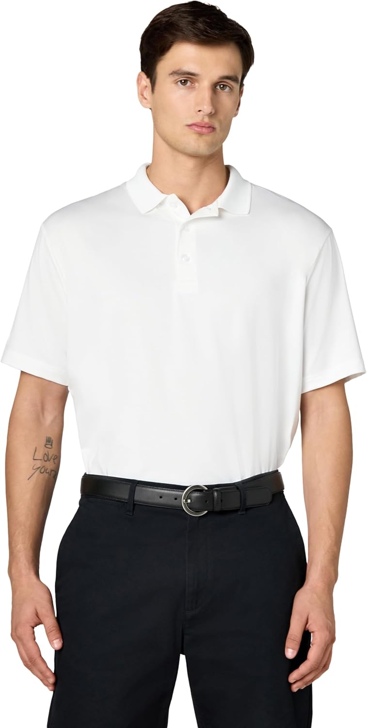Callaway Mens Solid Opti-dri Short Sleeve Stretch Golf Polo, Sun Protection, Moisture-Wicking (Available in Big & Tall)