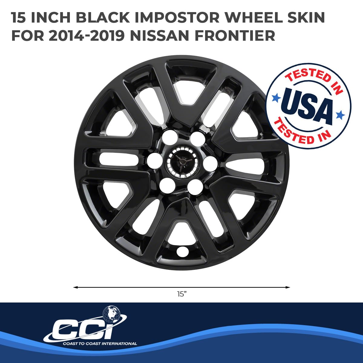 COAST2COAST - CCIIMP427BLK - IMPOSTOR W/S;16';GLSS BLK;SET OF 4