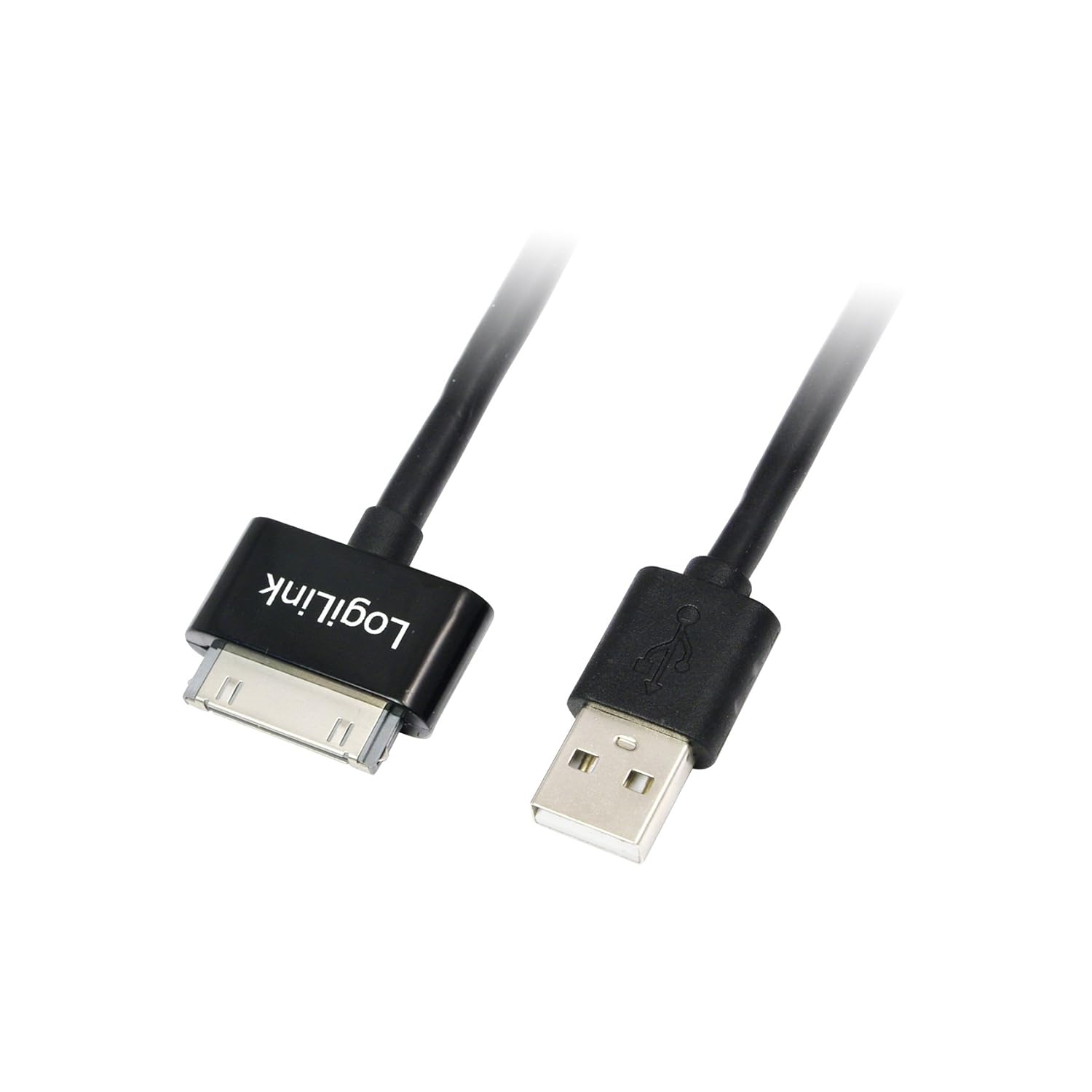 LogiLink USB Sync & Charging Cable. Black 1 m 15892