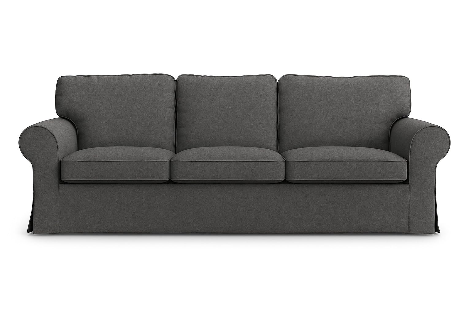 Photo 1 of FMCTL Ektorp Sofa Cover 3 Seat Replacement for IKEA Ektorp Sofa Cover, Ektorp Couch Cover, Ektorp Cover Only!(Daily Dark Grey)