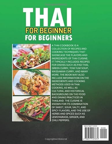 Thai Cookbook For Beginners: Over 1000 Days Quick And Simple Recipes For Making Authentic Thai Recipes At Home #TOP1