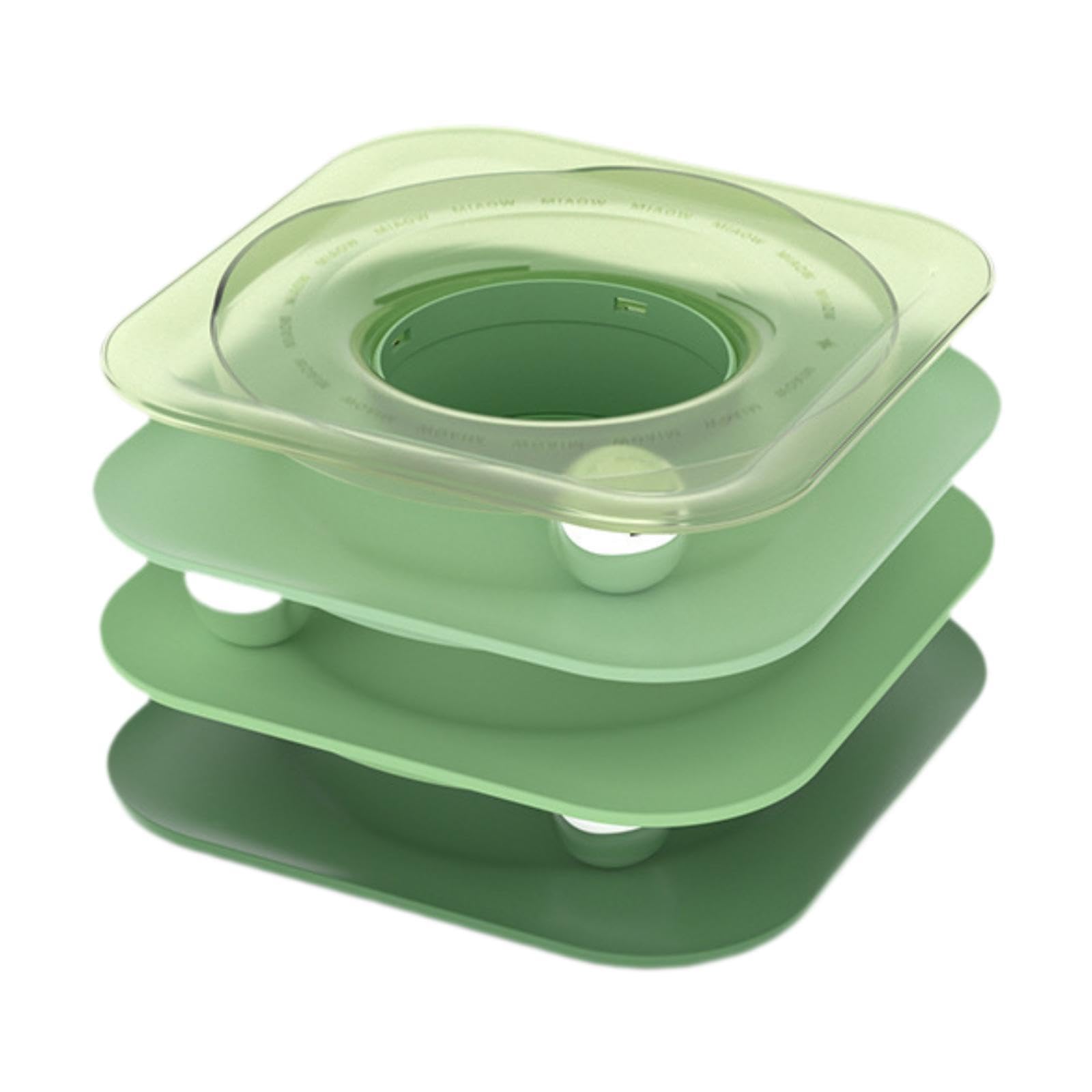 Juguetes de Pelotas para Gatos, Juguetes de Pelotas Rodantes para Gatos, Juguetes Interactivos Divertidos para Gatos, Juguetes de Juguete para Gatitos, Verde