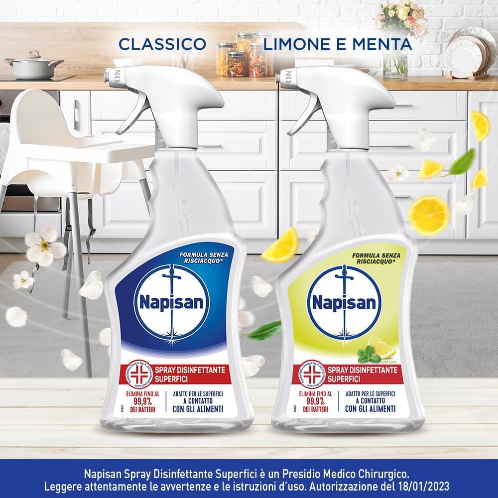 Napisan Spray Disinfettante Classico 740ml x3