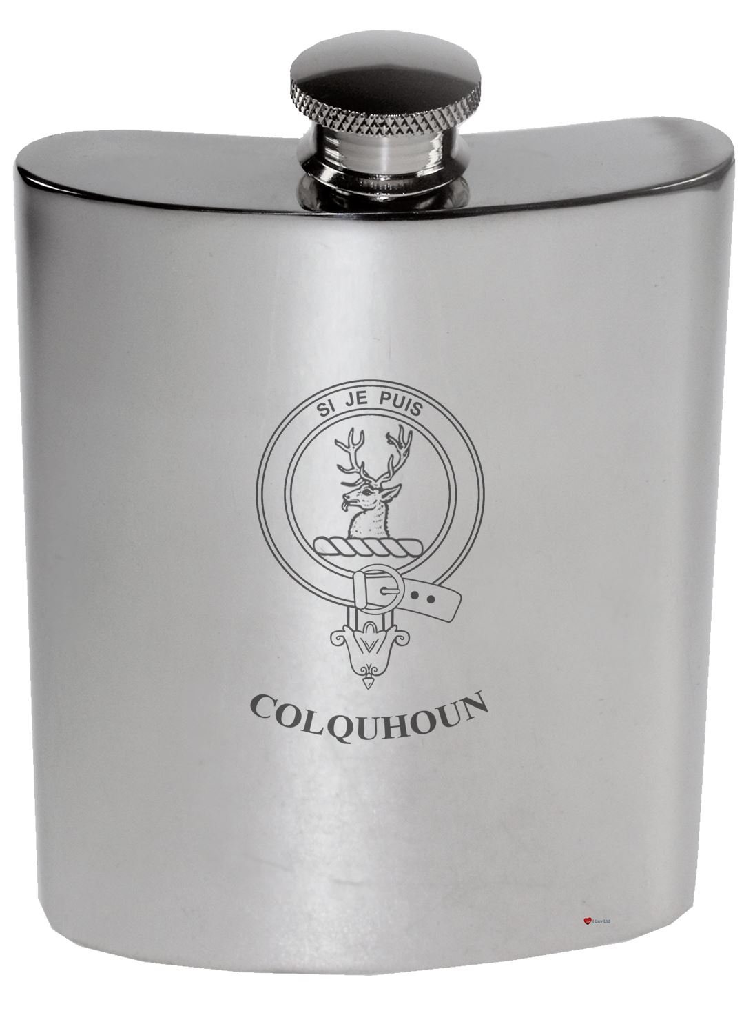 Flasque de hanche Colquhoun en étain 6 oz pour vos randonnées et soirées