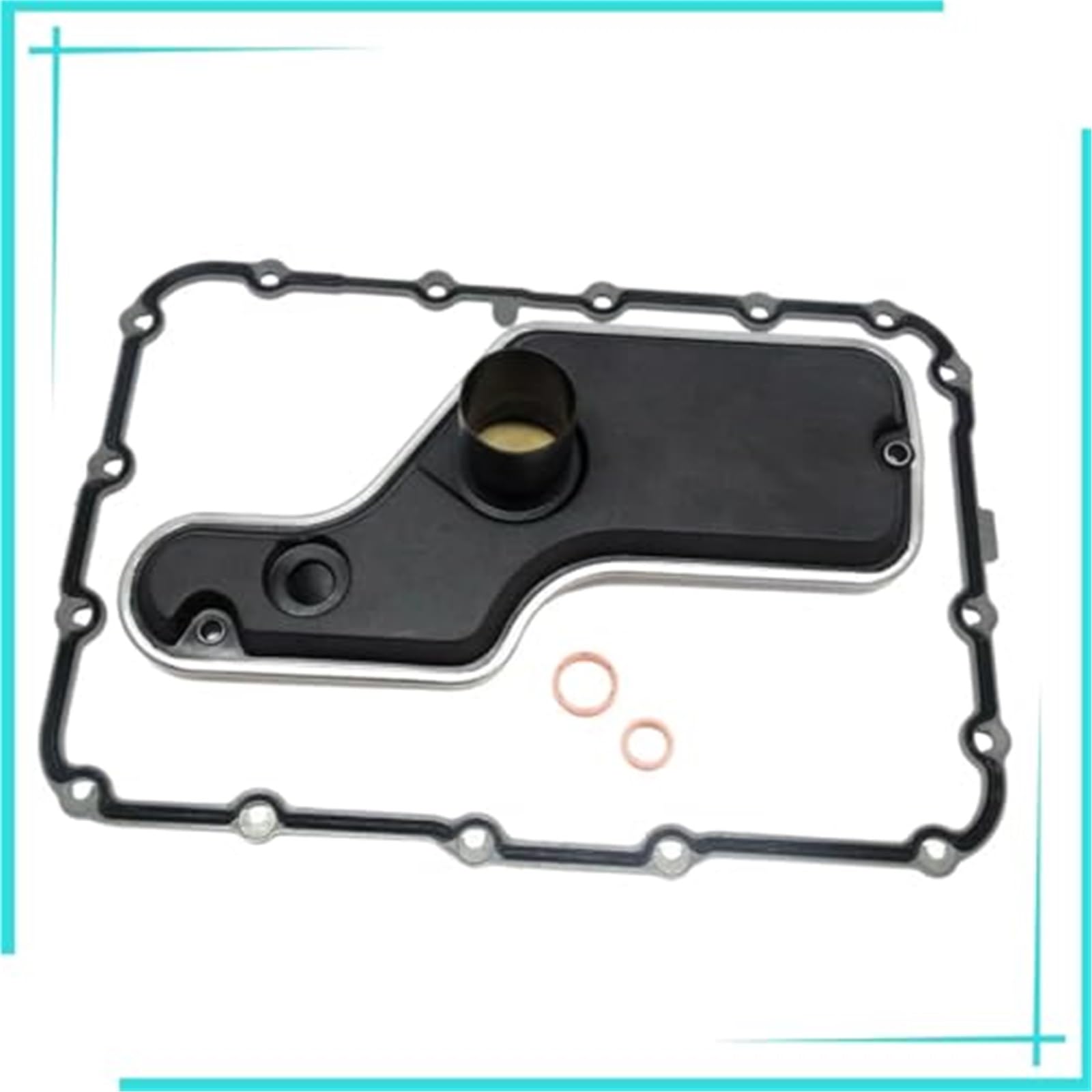 1 juego de kit de filtro de transmisión accesorio reemplazar piezas herramientas de reparación 3W4Z-7A098-Aa filtro de transmisión kit de junta de cárter de aceite filtro de transmisión automá