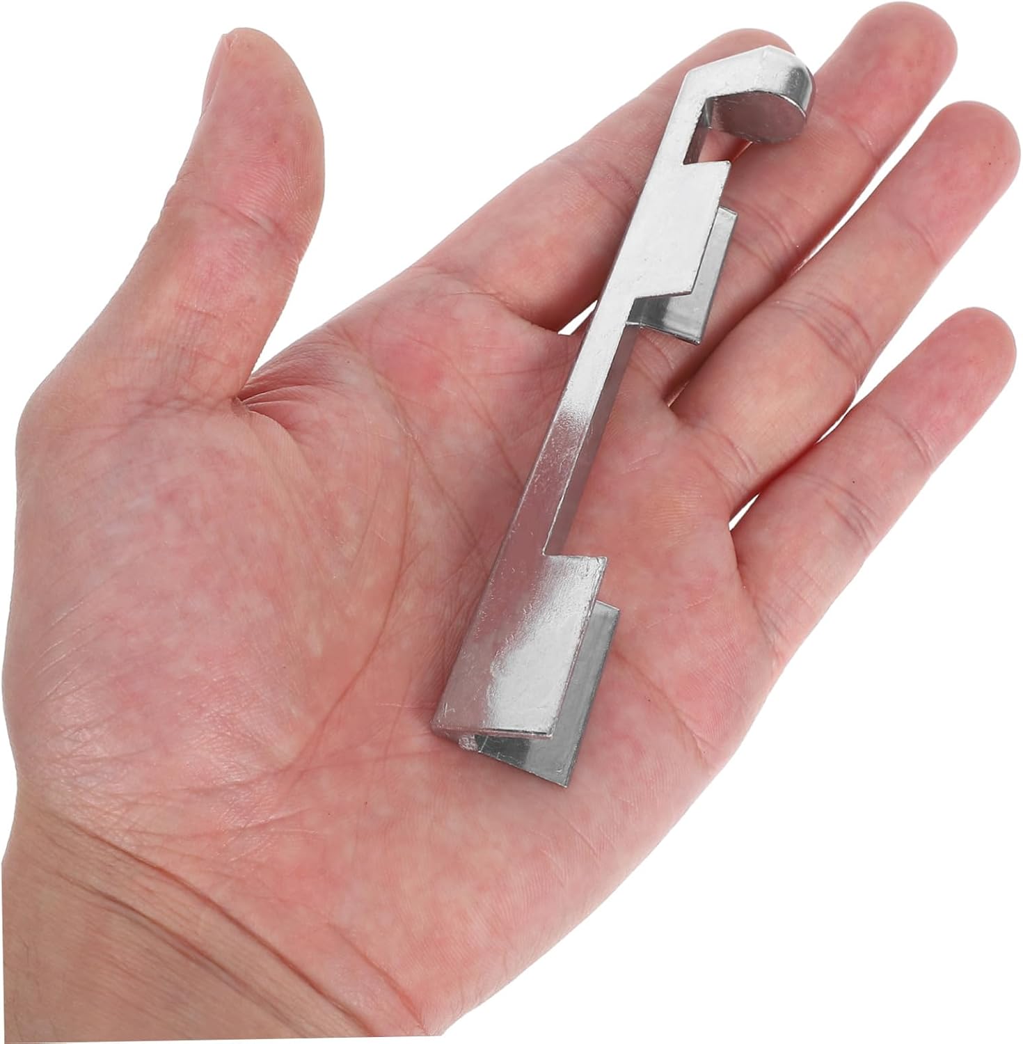 TOYANDONA Billiard Cue Tip Clamp Tool Aluminum Pool Stick Repair Accessory for Billiards Players Compact Design for Easy Cue Tip Maintenance and Replacement