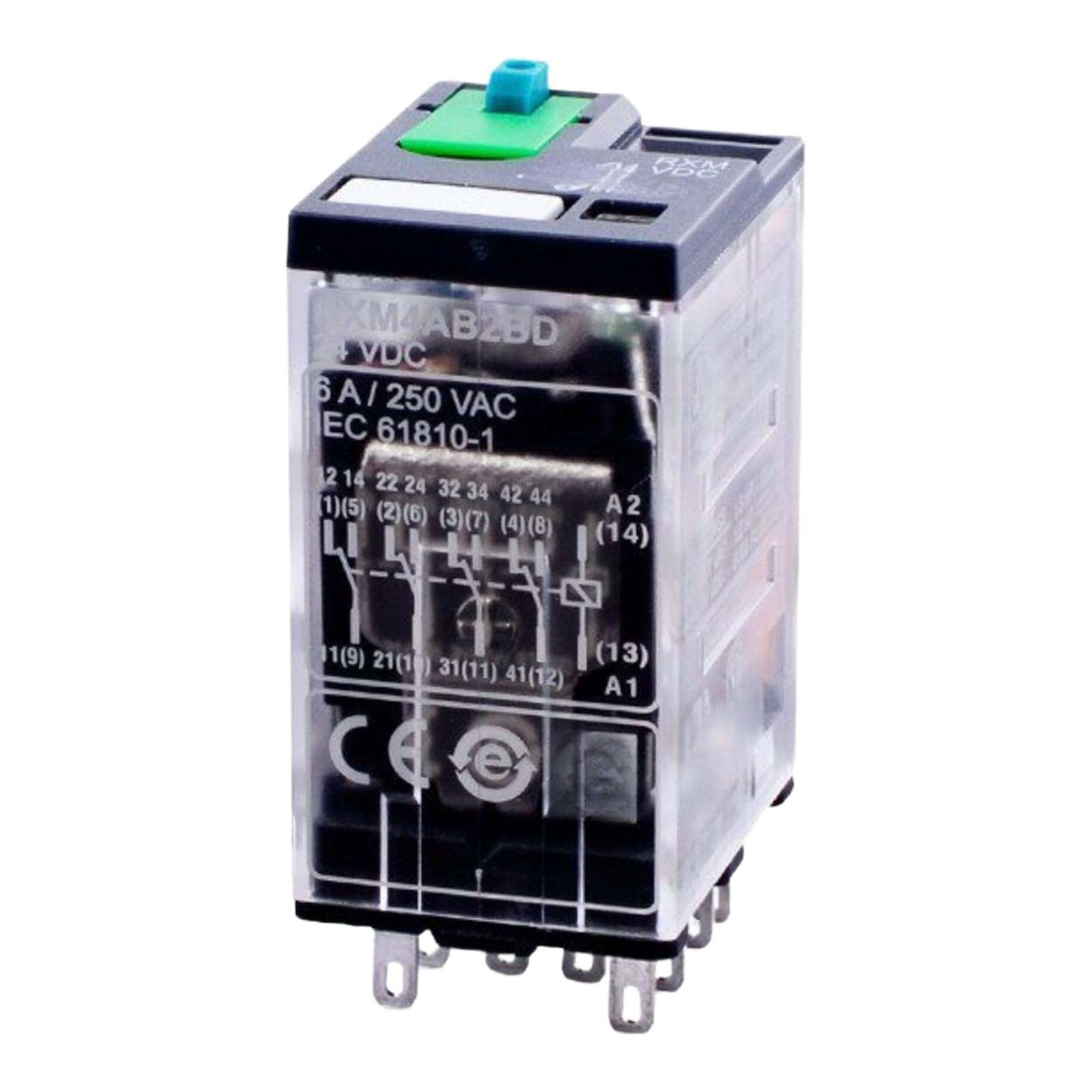 Relais RXM4AB2BD résout vos pannes de commande 14 pieds DC24V à bouton