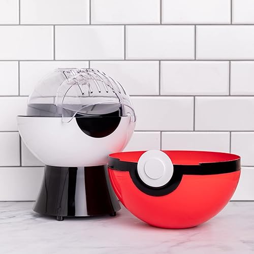 Miniatura 5 de Uncanny Brands Máquina de palomitas de maíz Pokémon Pokeball - Electrodoméstico de cocina Pokémon