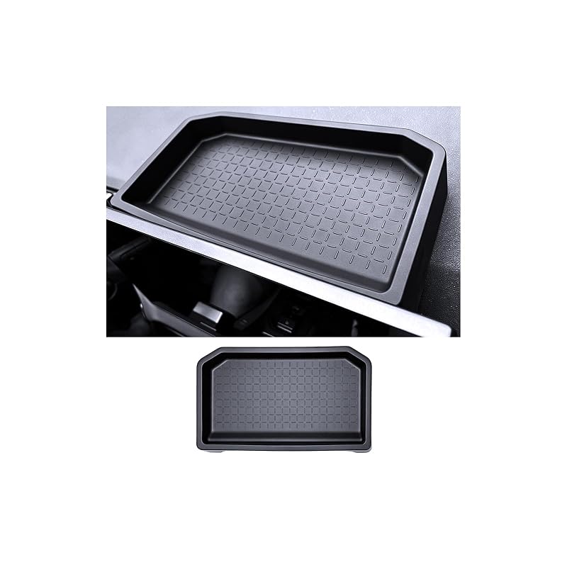 Organizador de Console Traseiro em Silicone para Tela de 10,5 e 12,9 Pol. Toyota RAV4 Hybrid e PHEV 2026 HOLEMISINN