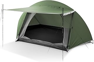 Zelt, Kuppelzelt 1 Person, Schneller Aufbau, Ultra-leicht biwakzelt, Wasserdicht, Kleines Packmaß, für Camping, Trekking, Outdoor, Festival