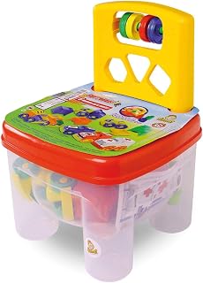 Brinquedo para Montar Cadeira com Carrinhos para Montar Dismat