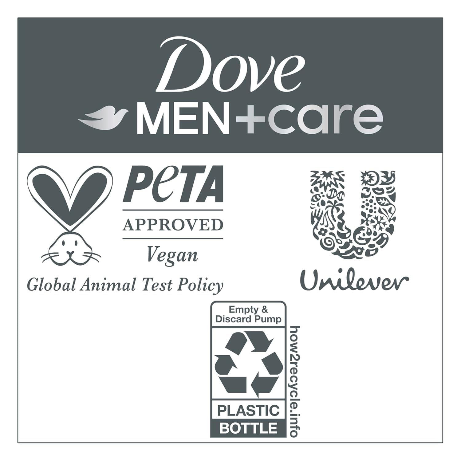 DOVE MEN + CARE Shampoo 1 count Thick & Strong, Builds Hair Strength, with Calcium 28 Fl oz