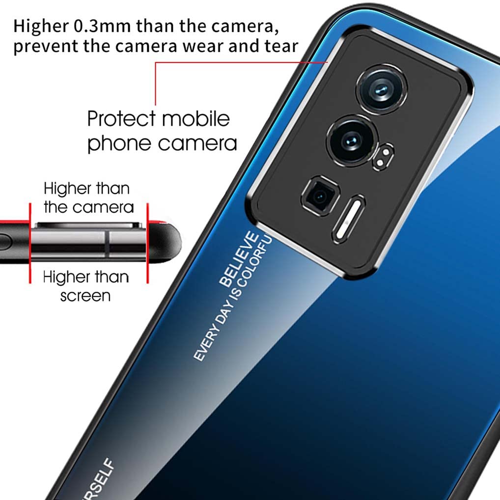 SEAHAI Cover Per Xiaomi POCO F5 Pro 5G – Custodia In Silicone Morbido TPU Con Tecnologia Cuscino D'Aria E Dissipazione A Nido D'Ape – Protezione Completa Antigoccia – Rosso