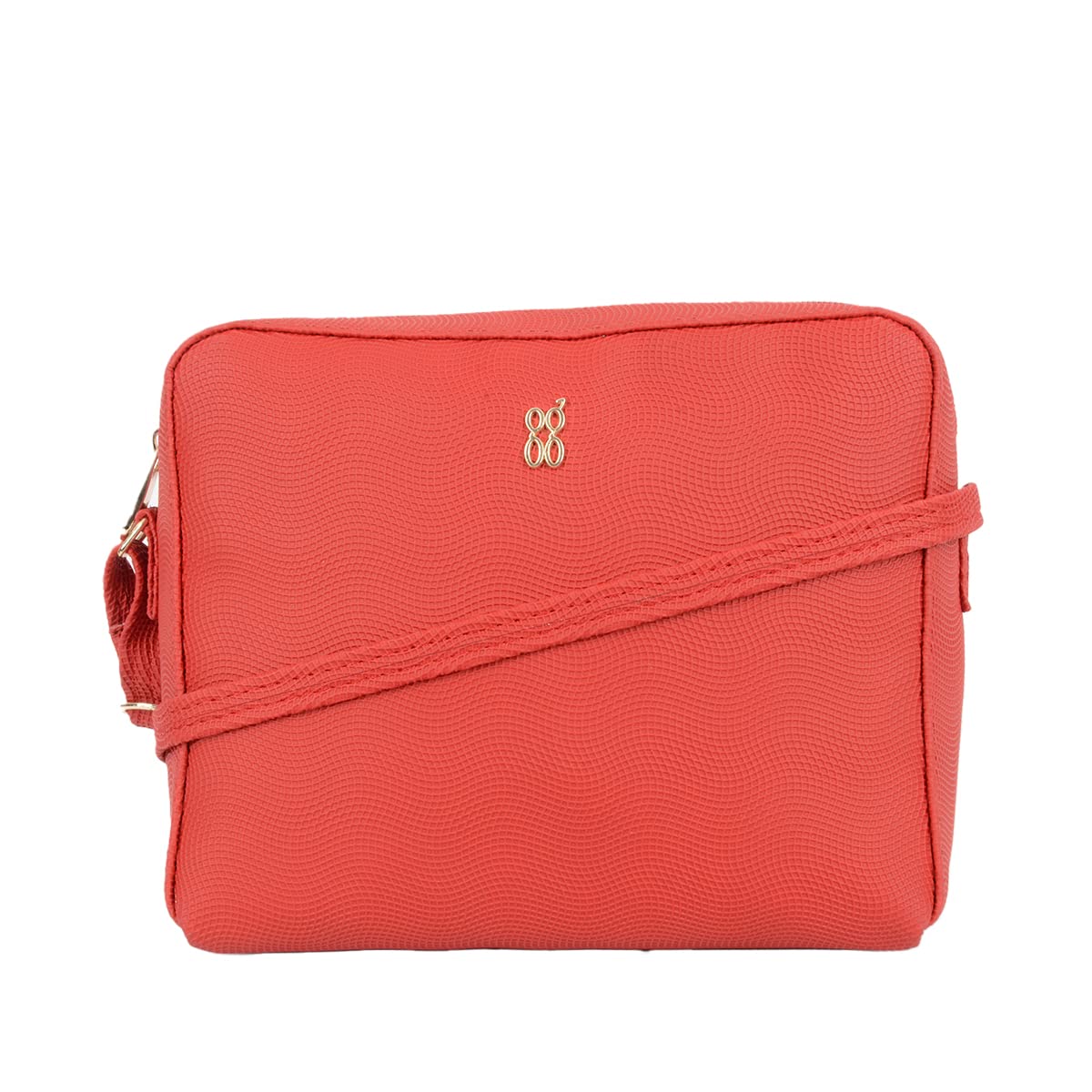Baggit Women Red Saddel Sling Bag Xs Size | Ladies Stylish Casual Cross Body Purse Handbag (B0BWRYKSLM) Amazon Price History, Amazon Price Tracker