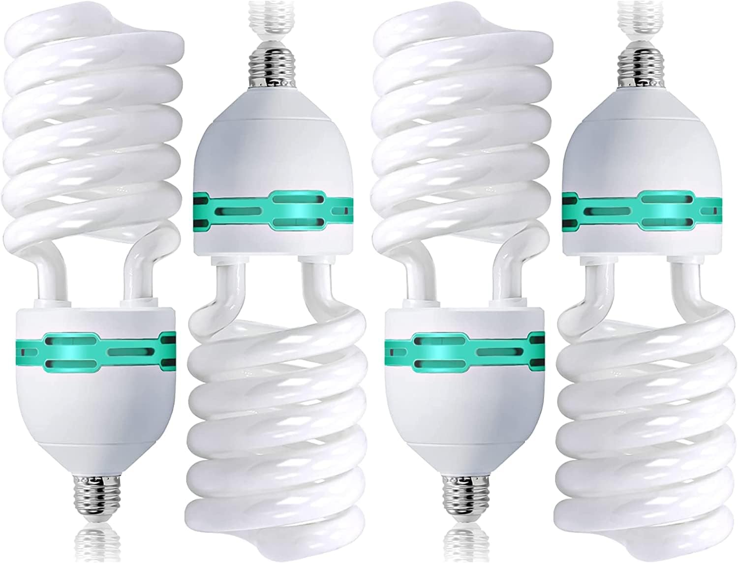 LimoStudio [4 Pack] 85W 5500K CFL, Compact Fluorescent Light Bulb for Photography Studio, Day Light Balanced Pure White, AGG3232