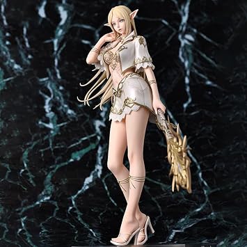 Zhongkaihua Anime Illustration Elf Girl Figure 24 cm Standing Position PVC Model Original Painting Beauty Girl Figures