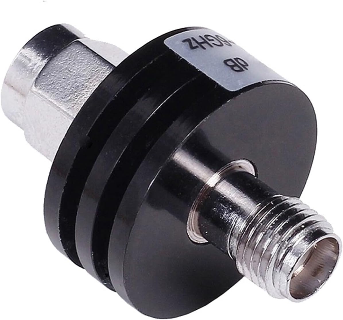 SSIMOO 6GHz 13GHz 5W SMA Female to Male Fixed Attenuator 50ohm 1dB 2dB 3dB 10dB 20dB 30dB 40db Coax Connector for Testing Kindly (Color : 10db 13Ghz)