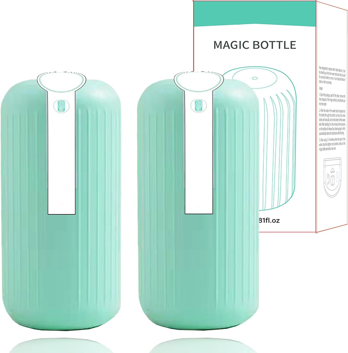 2Pcs Clean Soon Toilet Cleaner,...