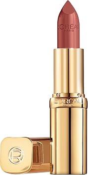 L'Or al Paris Color Riche Satin Smooth Lipstick, Moisturising Pure Pigment Lip Colour, With Omega 3 & Vitamin E, Ultra Creamy Formula, Shade 107 Seine Sunset