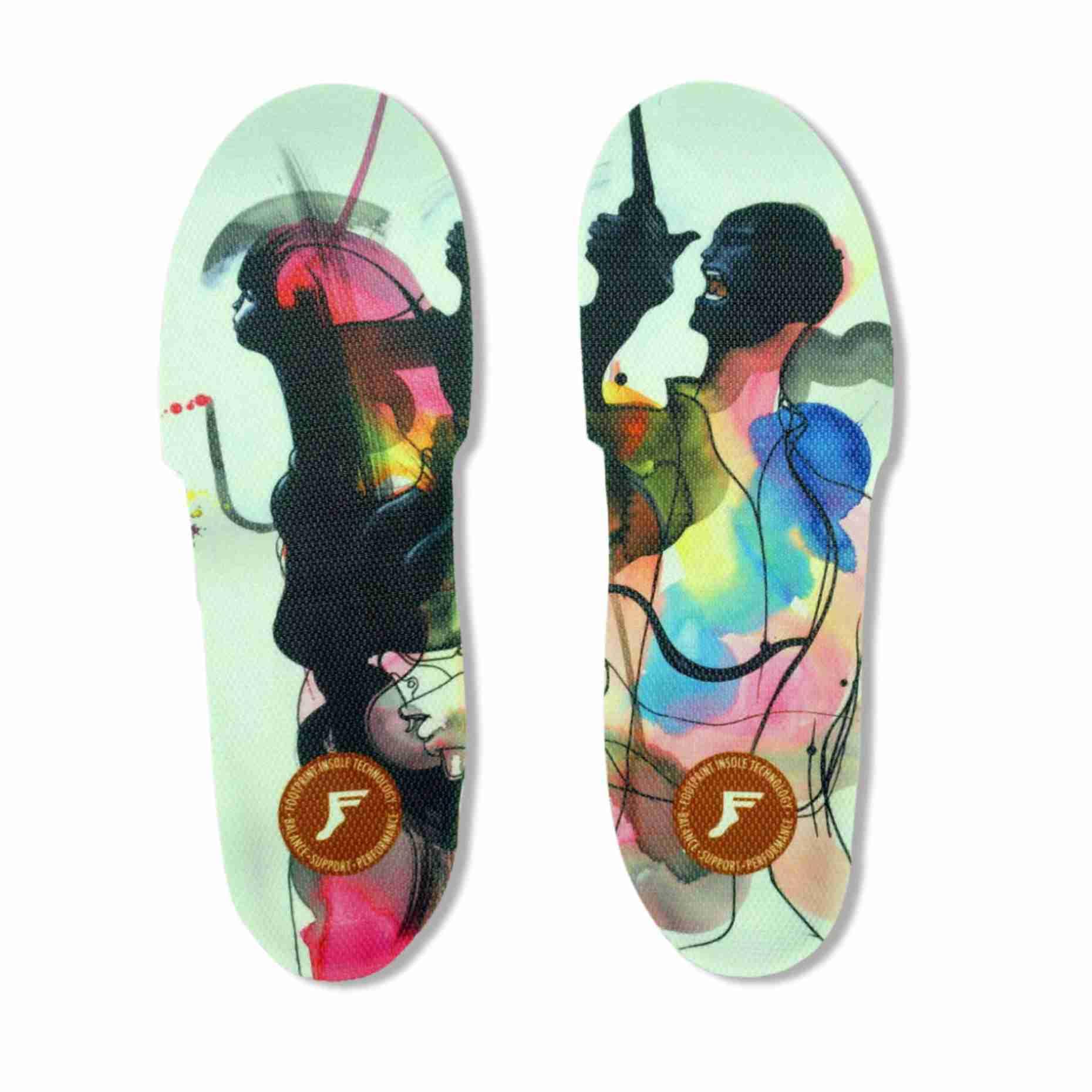 FP Insoles Gamechangers Elite Heat Moldable Shoe Inserts-Custom Orthotics for Plantar Fasciitis, Flat Feet & Shock Absorption Arch Support Insoles