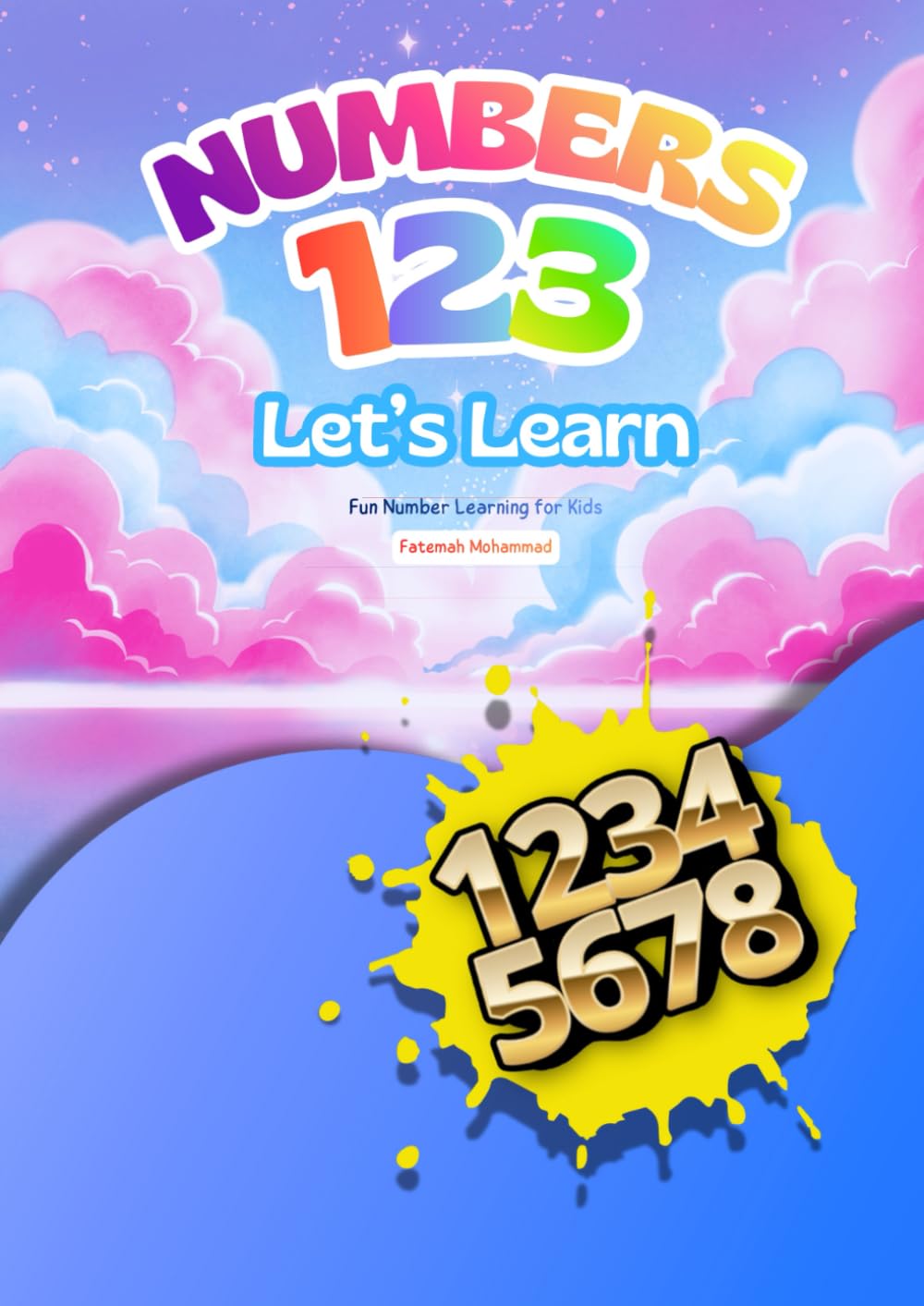 Let's Learn Numbers 123: Early Math Practice for Toddlers and Preschoolers (Learning Books)