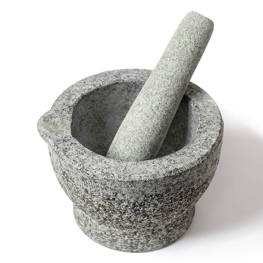 Mortar and Pestle Mortar and Pestle/Spice Grinder Granite Stone Raft Mortar and Pestle