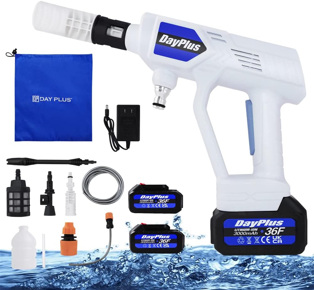 Cordless Pressure Washer Portable 652PSI High Pressure Car