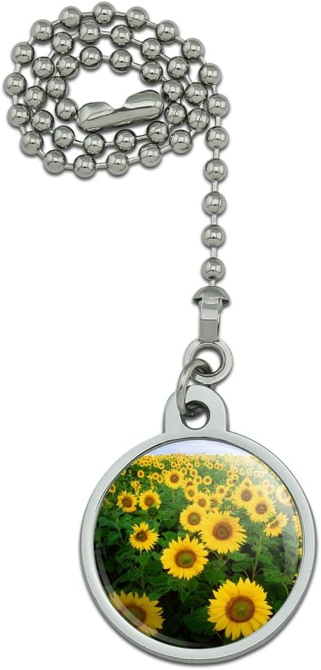 GRAPHICS & MORE Field of Sunflowers Ceiling Fan and Light Pull Chain