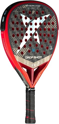 Miniatura 2 de Drop Shot Canyon Pro Attack by Lima  Serie Pádel  Pala de pádel con absorción de impactos y gran potencia  con núcleo de espuma EVA PRO  Pádel