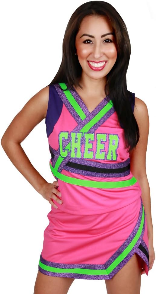 Girls Cutie Pie Cheerleader Halloween Costume (Youth X-Small)