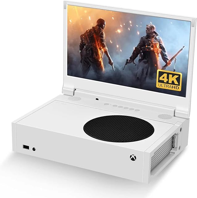 G-STORY 12.5 Portable Monitor for Xbox Series S 4K Portable Gaming Monitor IPS Screen for Xbox Series Snot Included with Two HDMI, HDR, Freesync Game Mode Travel Monitor (4K for Xbox Series S)