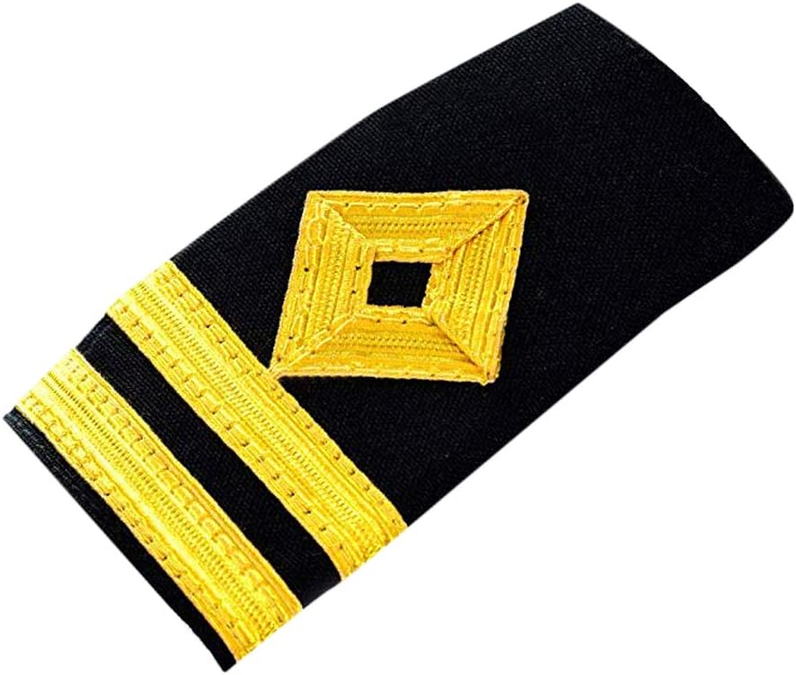 Professional Epaulettes for Second Officer Merchant Navy Officer