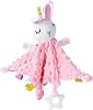 Cartoon Sytle Security Blanket for Babies,Various Animal Fluffy Soft Unisex Lovie Baby Gifts Quilt Blanket for Newborn Boys and Girls Sleeping Snuggle Stuffed The Covers Rabbit A